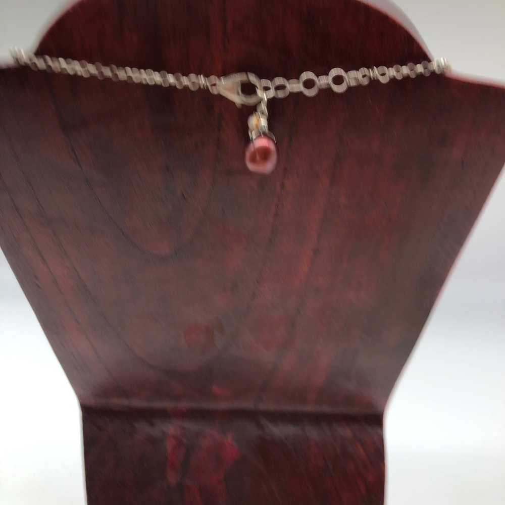 Coral Necklace and Bracelet Set - Picture 4 of 8